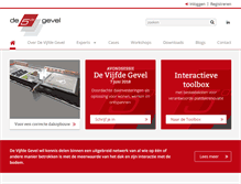Tablet Screenshot of devijfdegevel.be